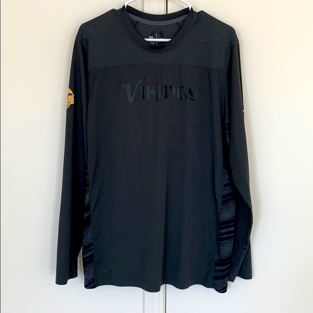 Minnesota Vikings shirt Nike Dri-Fit long Sleeve